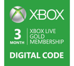 MICROSOFT Xbox LIVE Gold Membership 3 Month Subscription